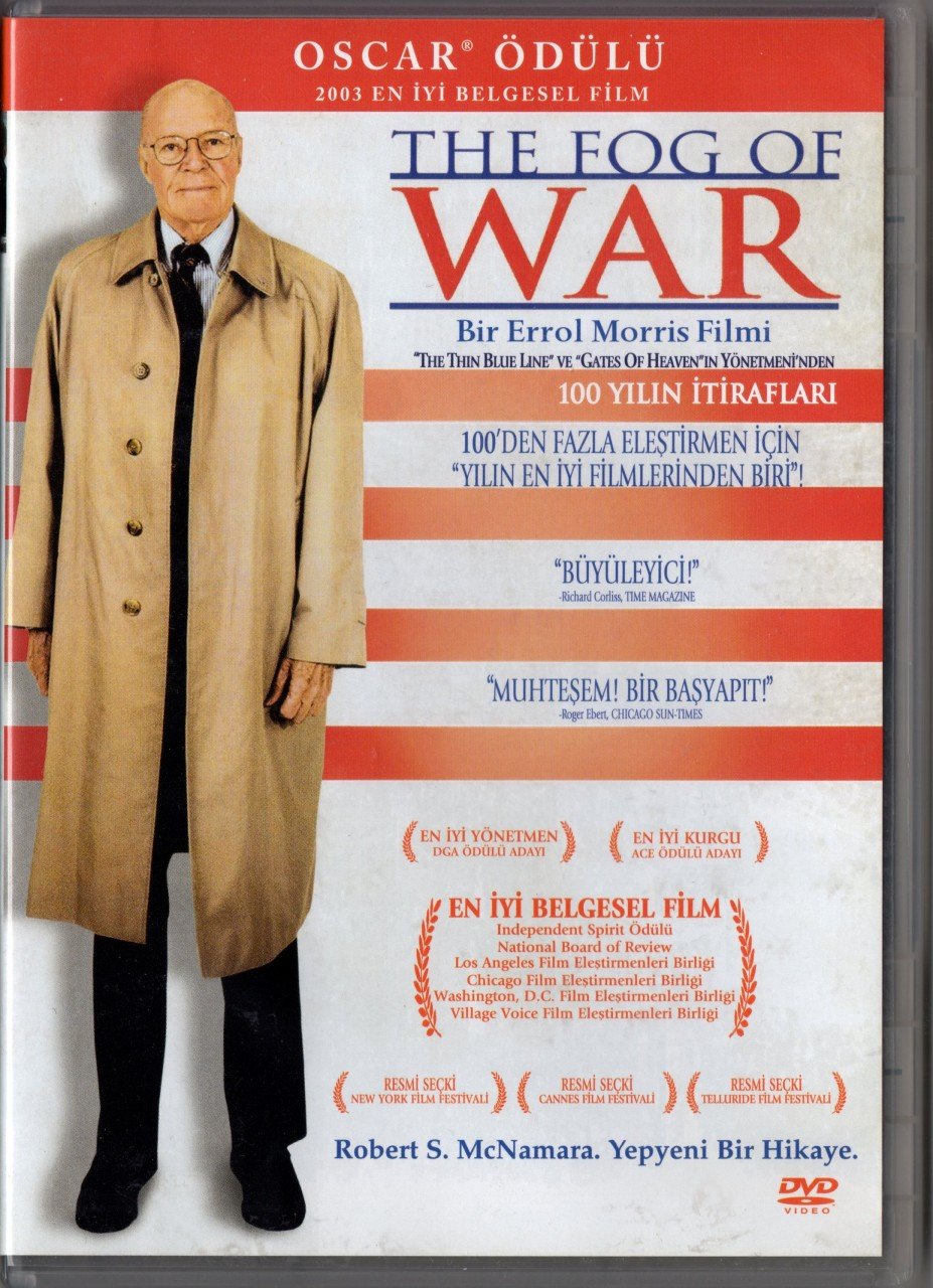 THE FOG OF WAR - ERROL MORRIS - BELGESEL - DVD 2.EL