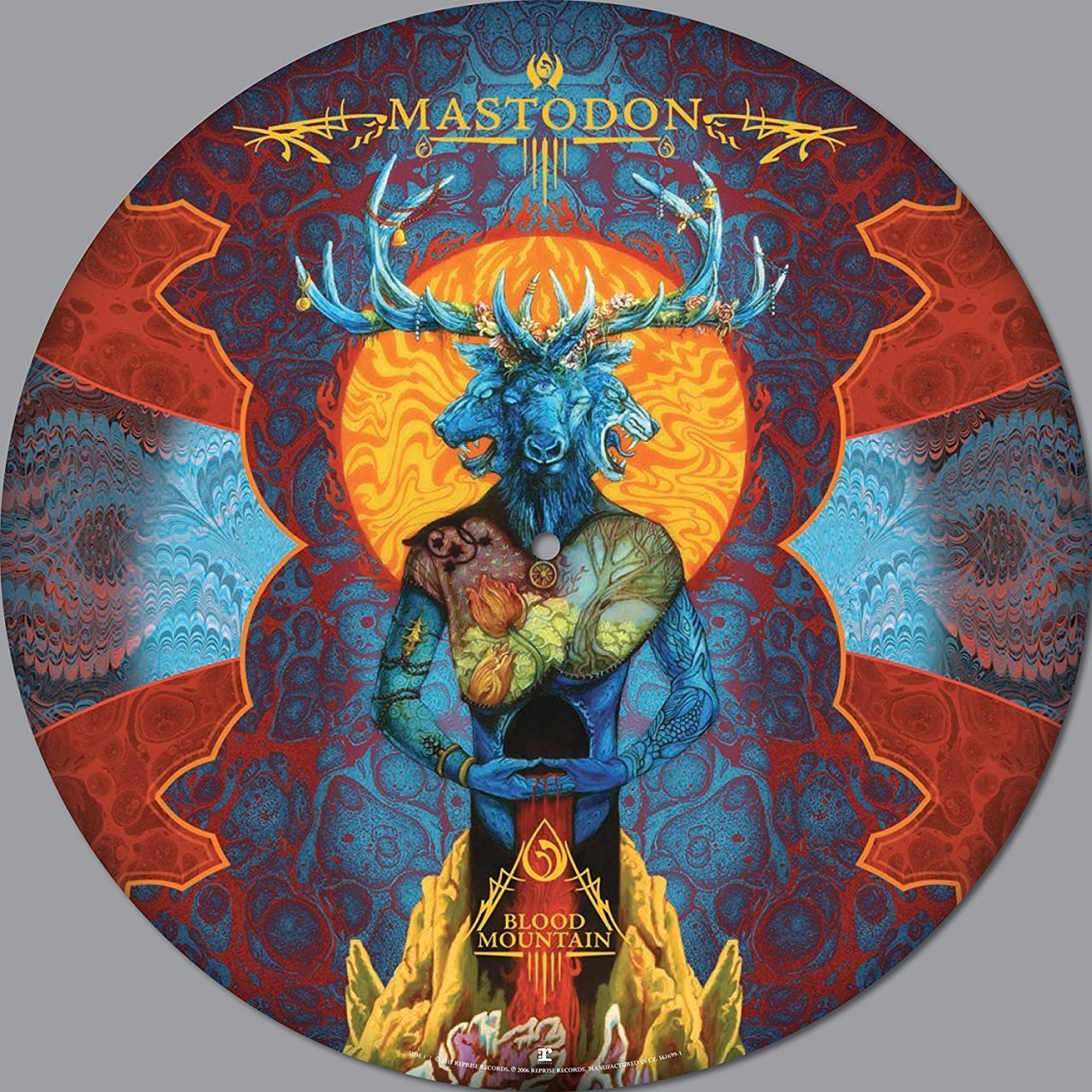 MASTODON - BLOOD MOUNTAIN (2006) - PICTURE LP 2017 EDT SIFIR