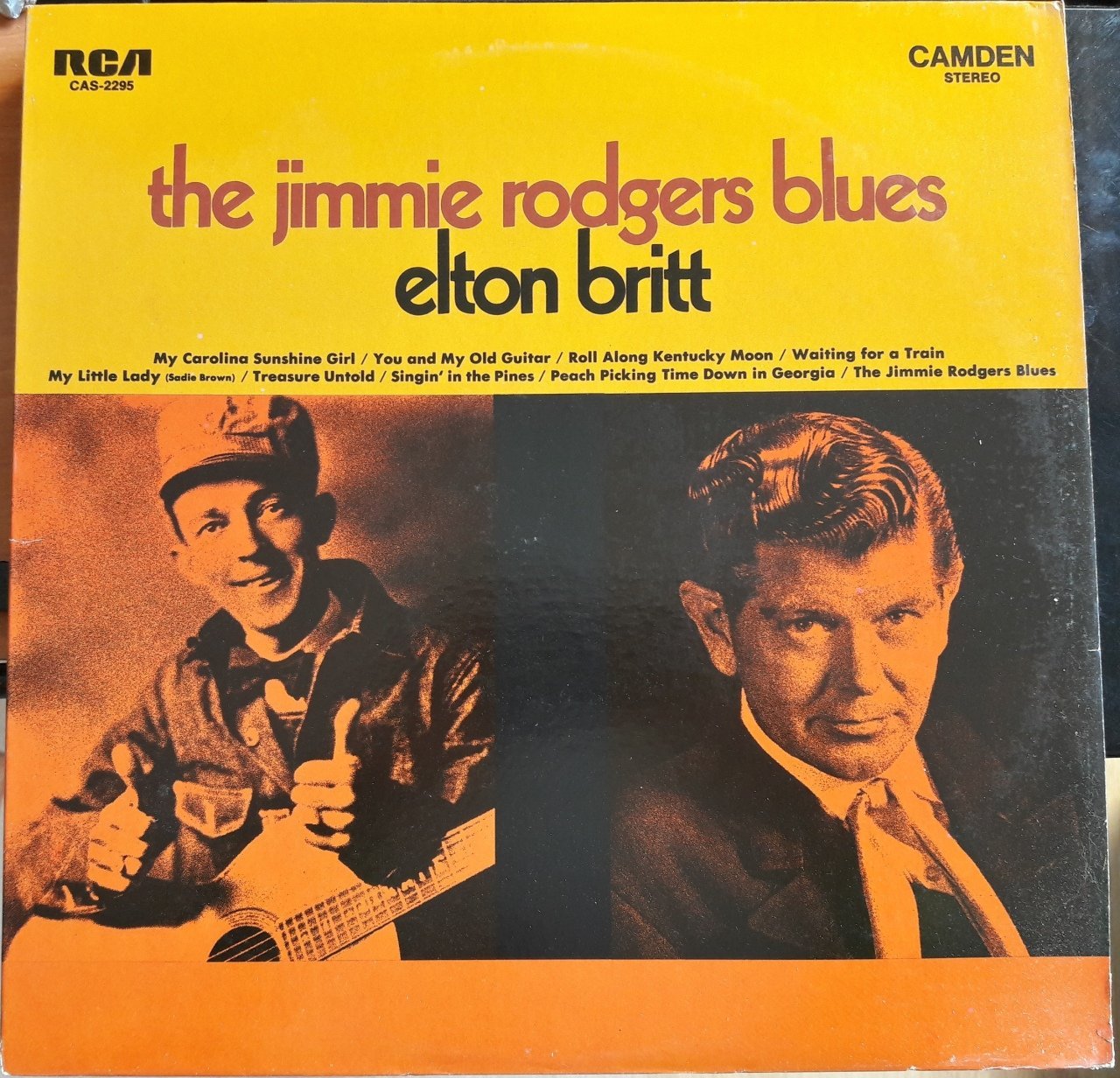 ELTON BRITT - THE JIMMIE RODGERS BLUES (1969) - 2.EL PLAK
