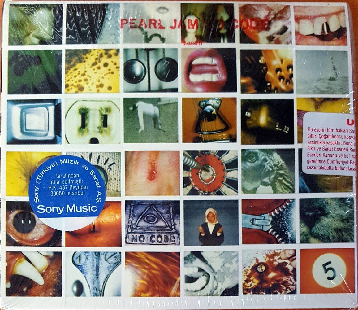 PEARL JAM - NO CODE (1996) CD SIFIR