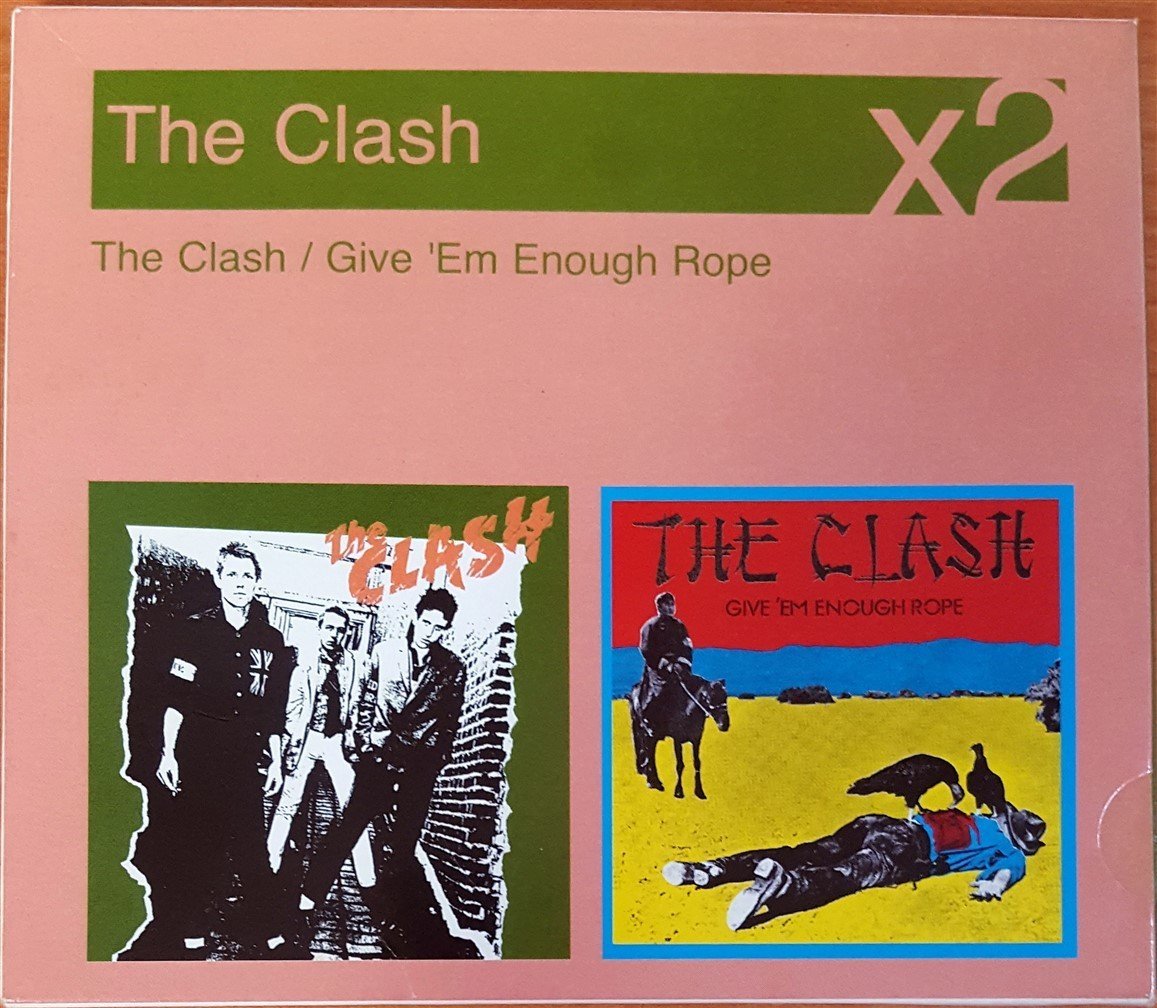 THE CLASH - THE CLASH / GIVE 'EM ENOUGH ROPE (2007) - 2CD 2.EL