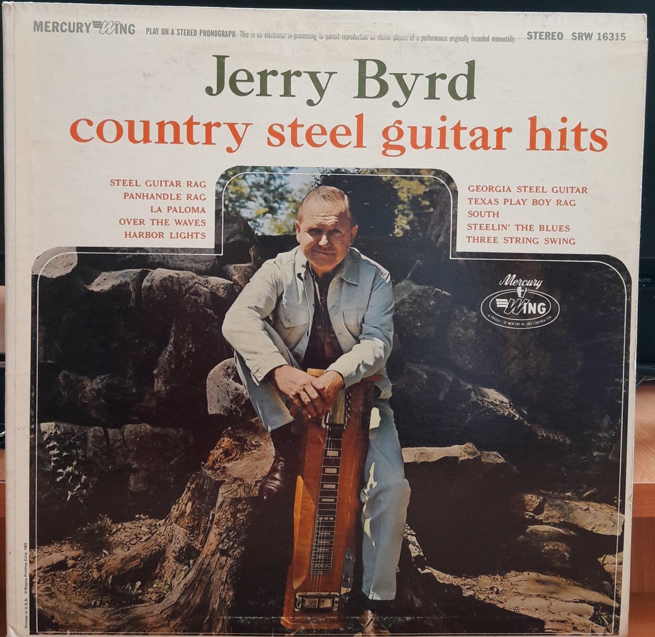 JERRY BYRD - COUNTRY STEEL GUITAR HITS - PLAK 2.EL