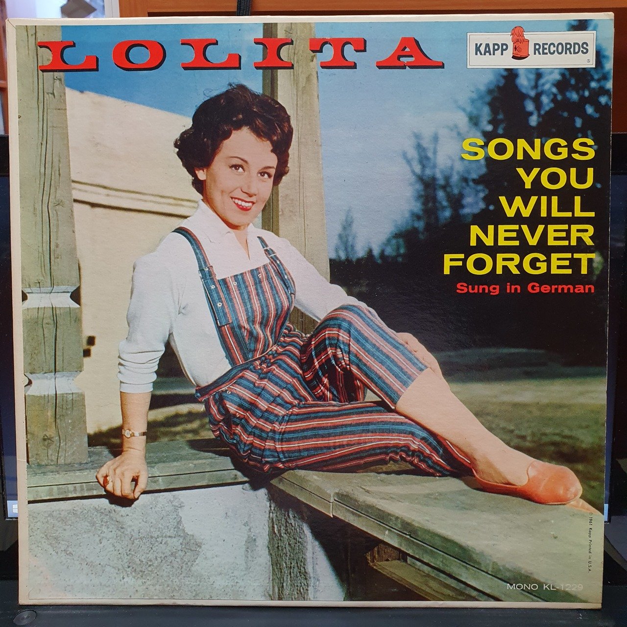LOLITA - SONGS YOU WILL NEVER FORGET / SUNG IN GERMAN - LP 2.EL PLAK