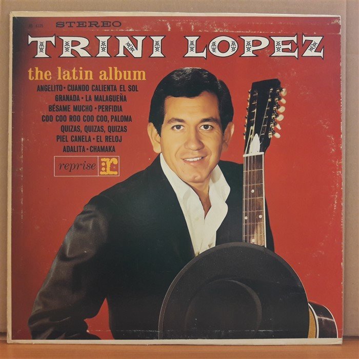TRINI LOPEZ - THE LATIN ALBUM - LP 2.EL PLAK