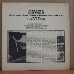 TRINI LOPEZ - THE LATIN ALBUM - LP 2.EL PLAK