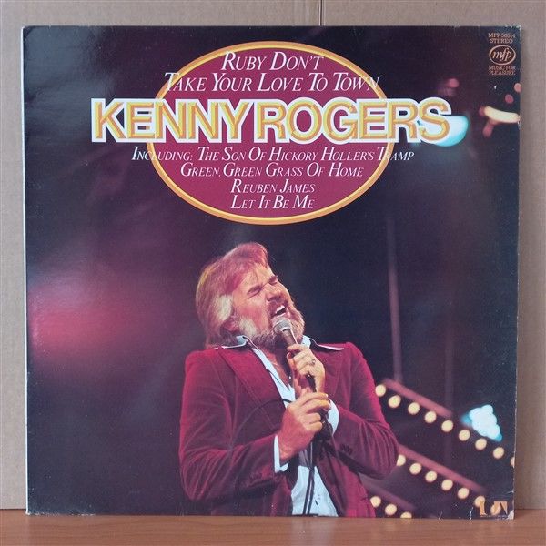 KENNY ROGERS – RUBY DON'T TAKE YOUR LOVE TO TOWN (1980) - LP 2.EL PLAK