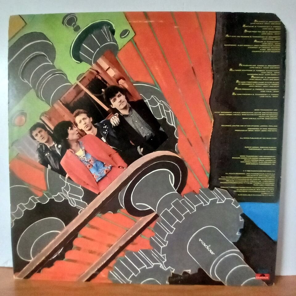 BRAM TCHAIKOVSKY – PRESSURE (1980) - LP 2.EL PLAK