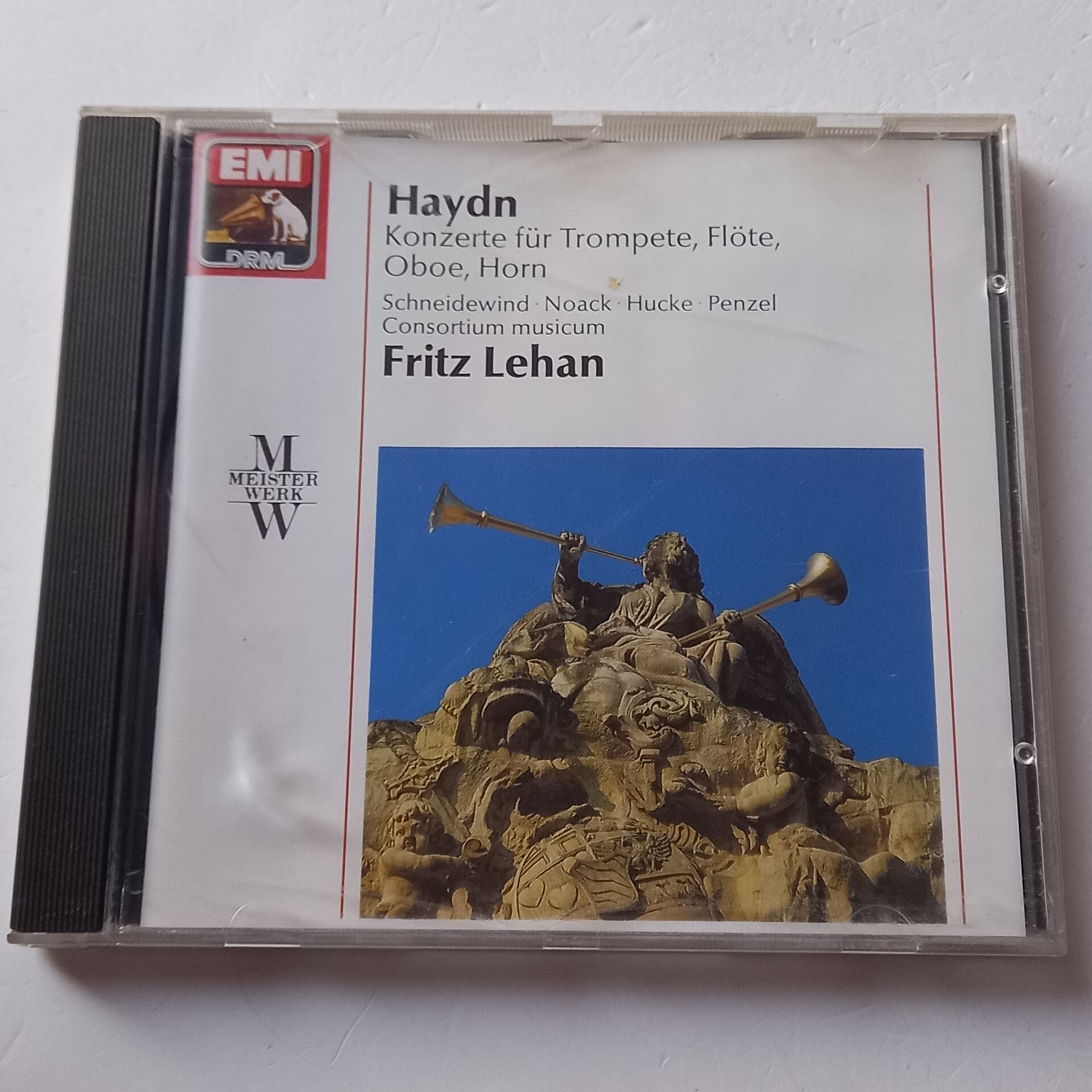 HAYDN: KONZERTE FUR TROMPETE, FLOTE, OBOEN, HORN - CONSORTIUM MUSICUM, LEHAN (1965) - CD REMASTERED 1990 REISSUE 2.EL