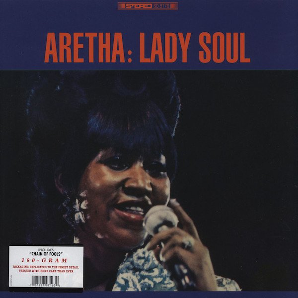 ARETHA FRANKLIN - LADY SOUL (1968) - LP 180GR 2012 EDT SFR