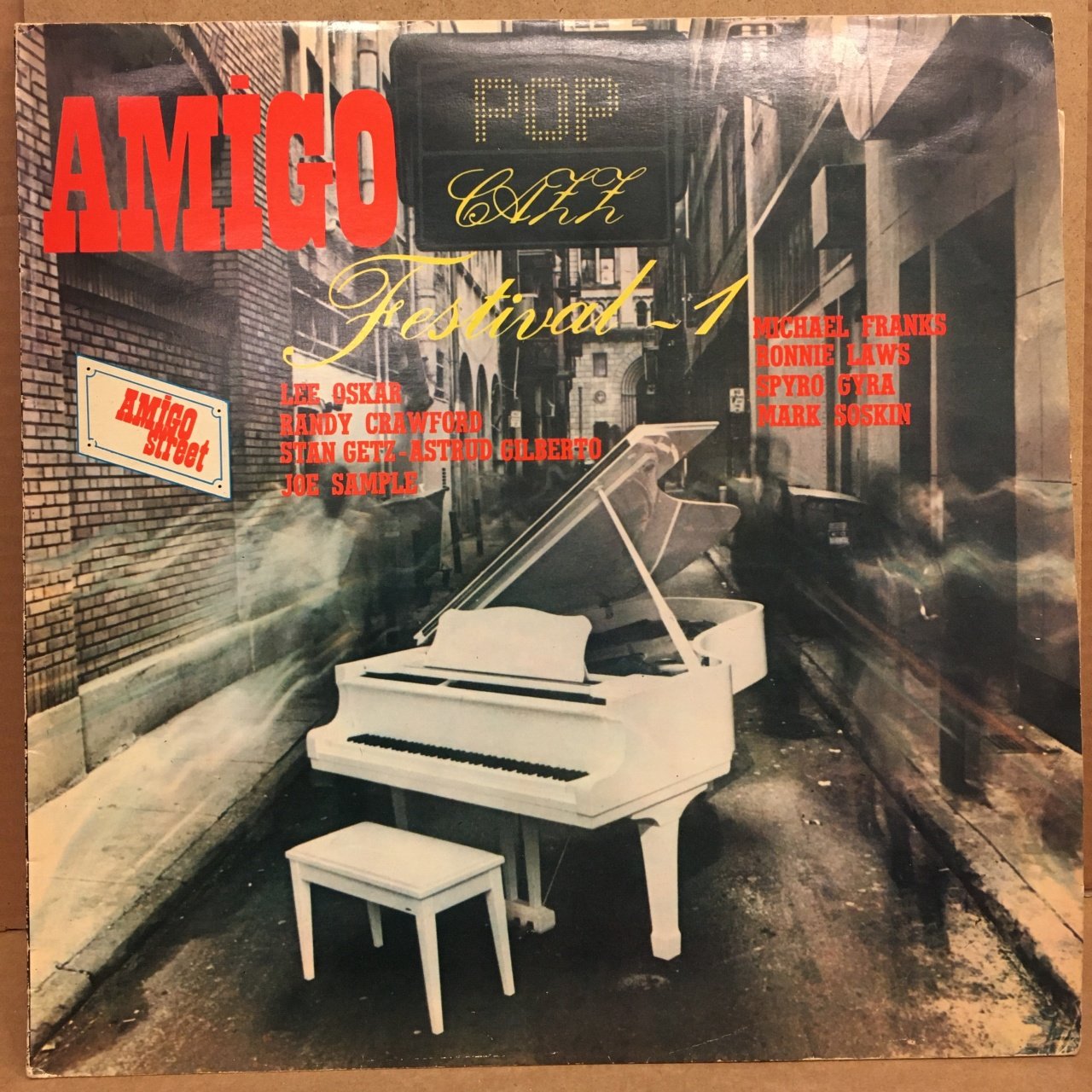 AMIGO POP JAZZ 2.EL PLAK LEE OSKAR JOE SAMPLE MICHAEL FRANKS