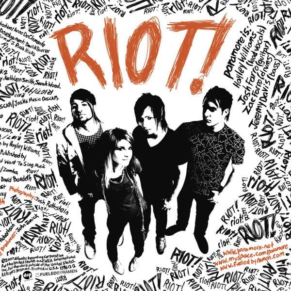 PARAMORE – RIOT! (2007) - CD JEWEL CASE AMBALAJINDA SIFIR