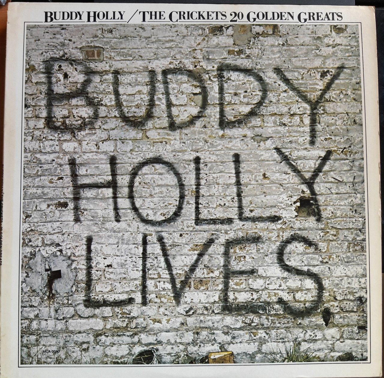BUDDY HOLLY / THE CRICKETS - 20 GOLDEN GREATS (1978) - 2.EL PLAK