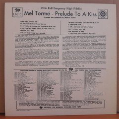 MEL THORME - PRELUDE TO A KISS - LP 2.EL PLAK