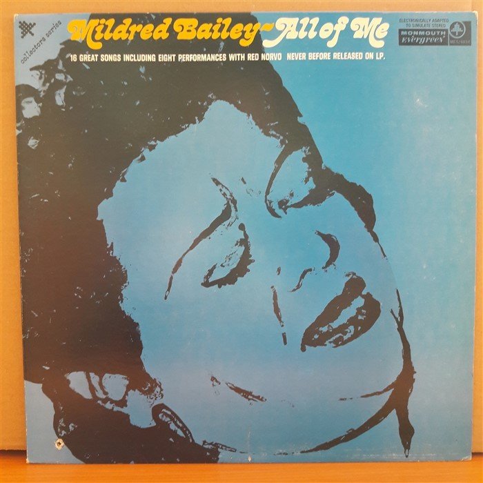 MILDRED BAILEY - ALL OF ME - LP 2.EL PLAK