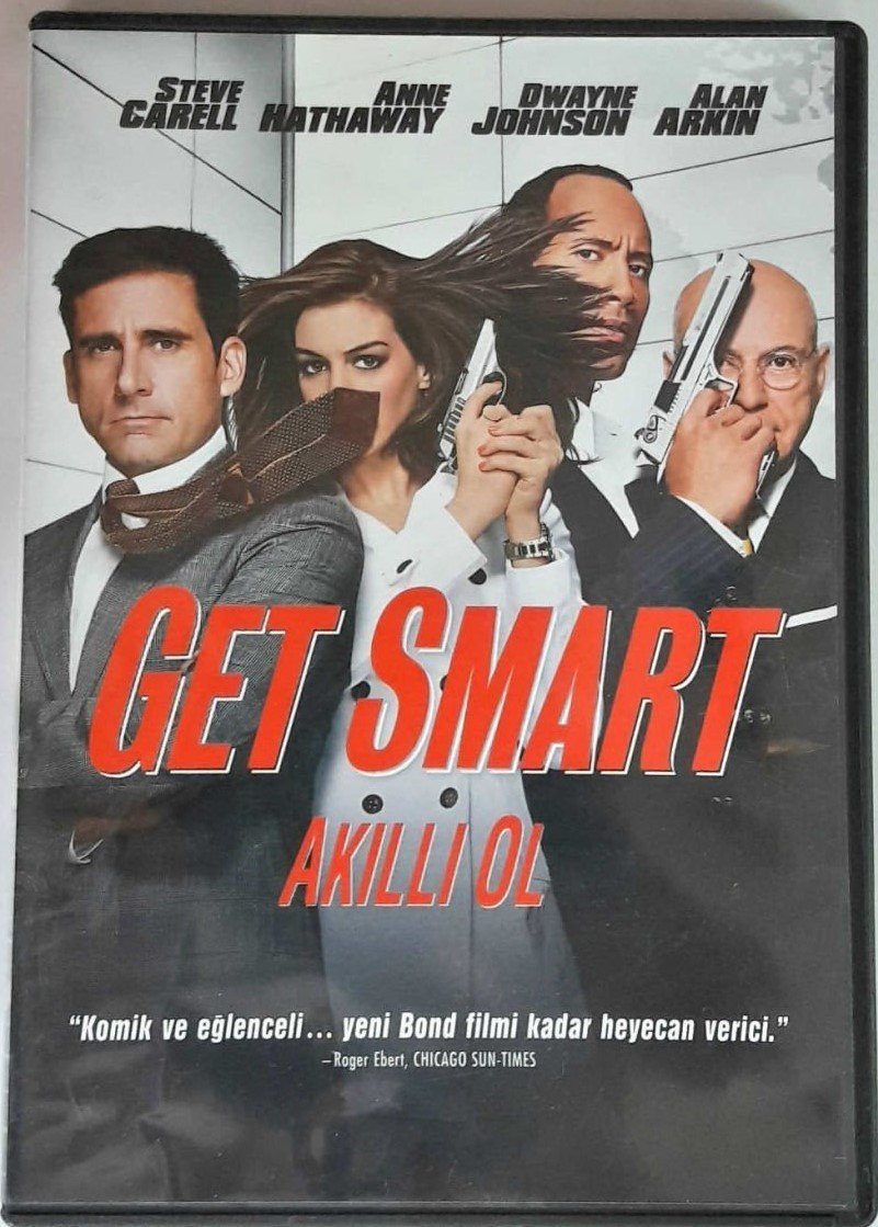 GET SMART - AKILLI OL - STEVE CARELL - ANNE HATAWAY - DWAYNE JOHNSON - DVD 2.EL