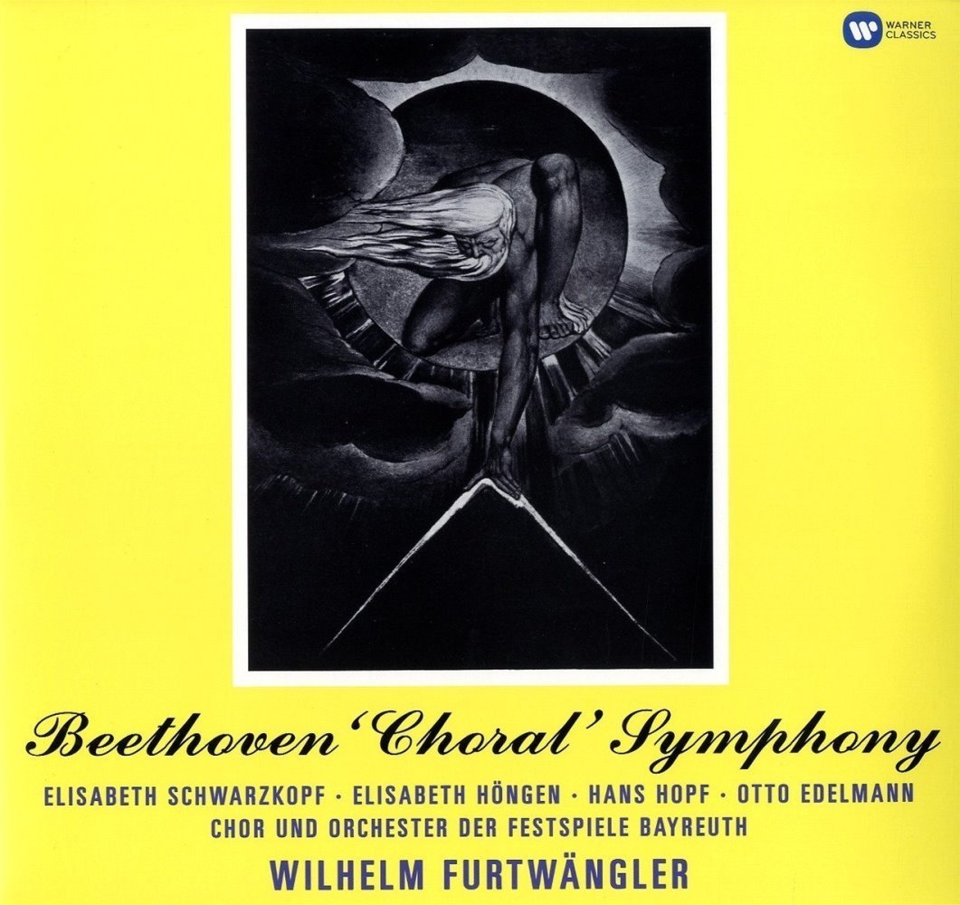 BEETHOVEN CHORAL SYMPHONY NO:9 WILHELM FURTWÄNGLER 2LP 180GR 2017 SIFIR