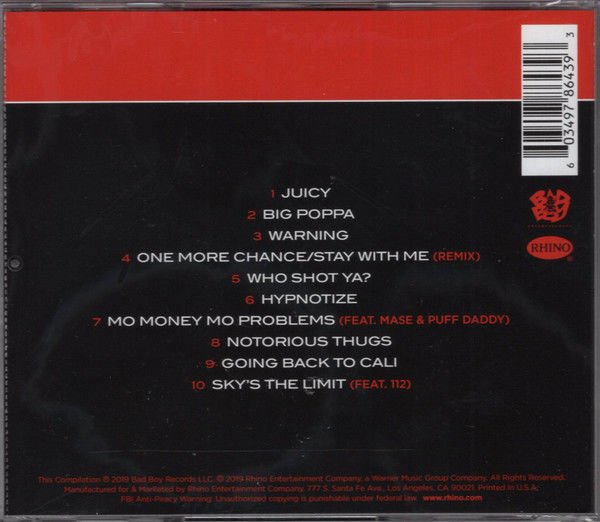 NOTORIOUS B.I.G. – AN INTRODUCTION TO NOTORIOUS B.I.G. (2019) - CD JEWEL CASE AMBALAJINDA SIFIR