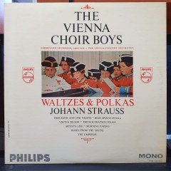 THE VIENNA CHOIR BOYS - SINGS FAVORITE STRAUSS WALTZES AND POLKAS (1964) - LP 2.EL PLAK