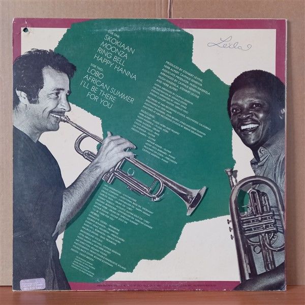 HERB ALPERT / HUGH MASEKELA – HERB ALPERT / HUGH MASEKELA (1978) - LP 2.EL PLAK