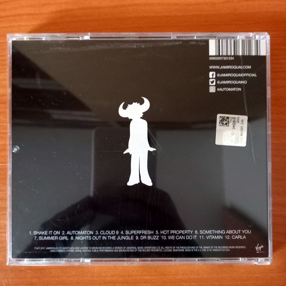 JAMIROQUAI – AUTOMATON (2017) - CD 2.EL