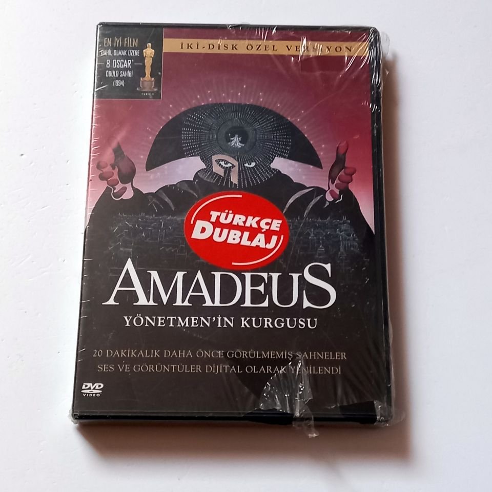 AMADEUS DIRECTOR'S CUT / AMADEUS YÖNETMENİN KURGUSU - F. MURRAY ABRAHAM, TOM HULCE YÖN.: MILOS FORMAN - DVD AMBALAJINDA SIFIR