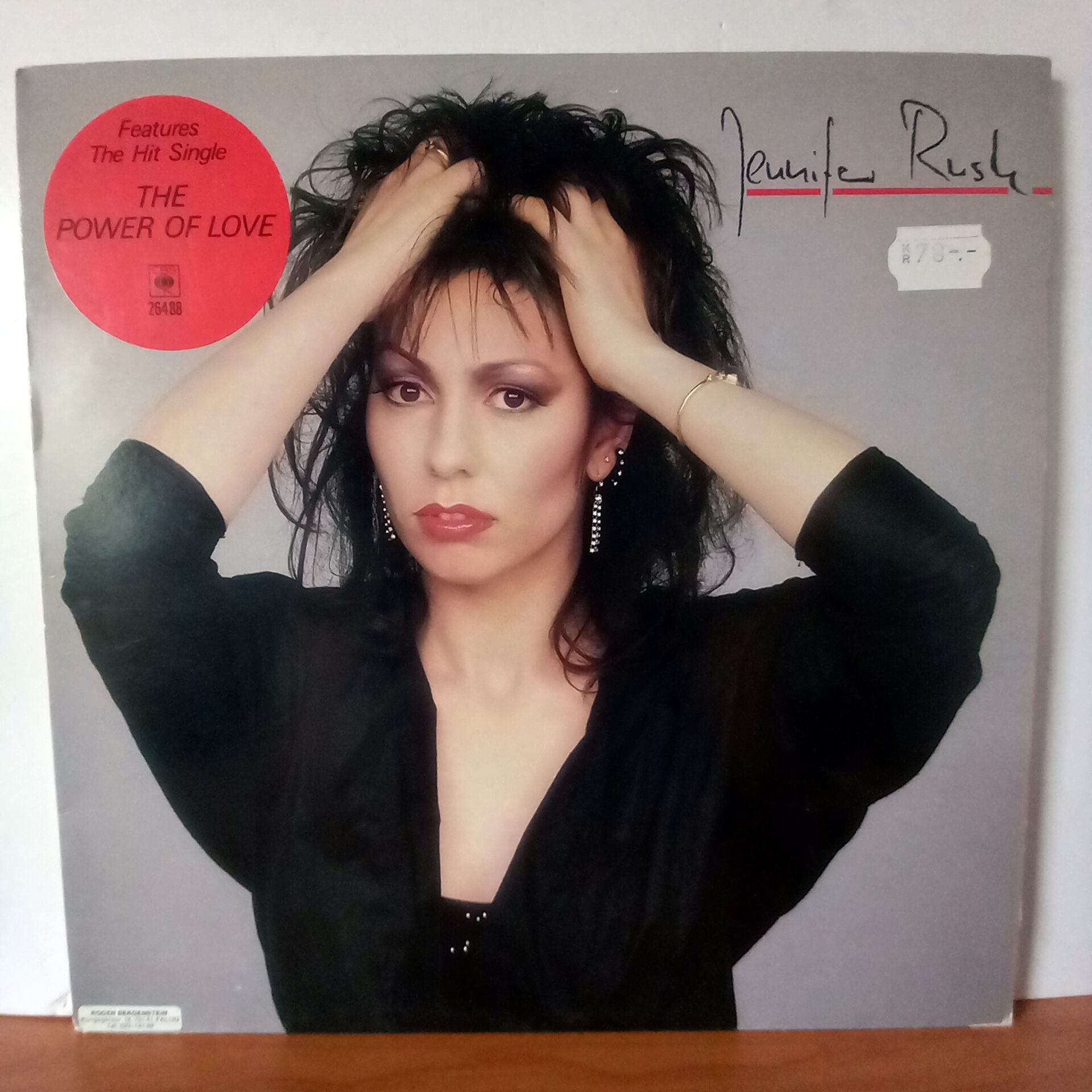 JENNIFER RUSH – JENNIFER RUSH (1985) - LP 2.EL PLAK