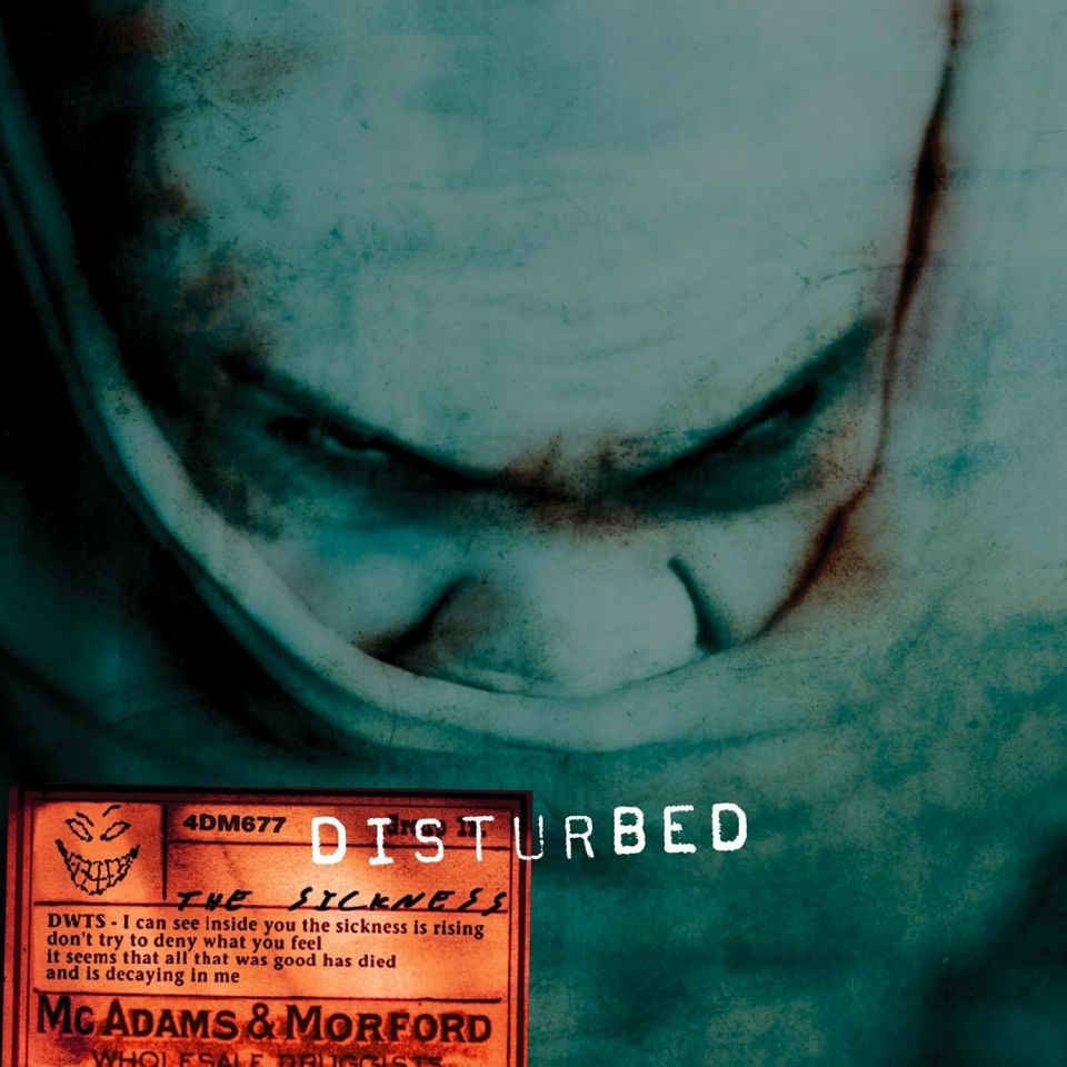 DISTURBED – THE SICKNESS (2000) - LP 25TH  ANNIVERSARY LIMITED EDITION COLORED SIFIR PLAK