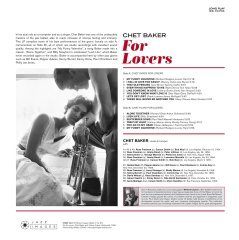 CHET BAKER - FOR LOVERS (2018) - LP COMPILATION 180GR SIFIR PLAK