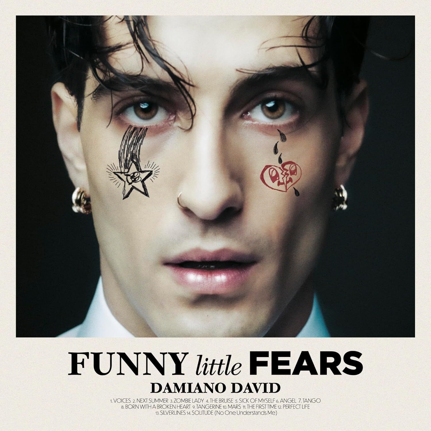 DAMIANO DAVID (MANESKIN) - FUNNY LITTLE FEARS (2025) - CD DIGIPACK SIFIR
