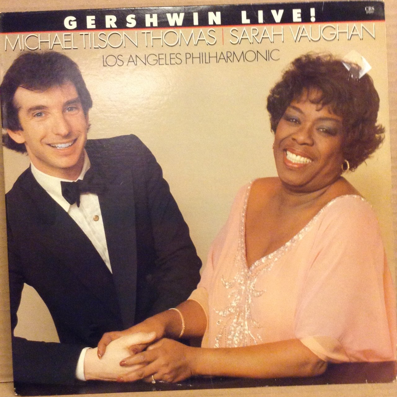 MICHAEL TILSON THOMAS & SARAH VAUGHAN - GERSHWIN LIVE - LP 2.EL