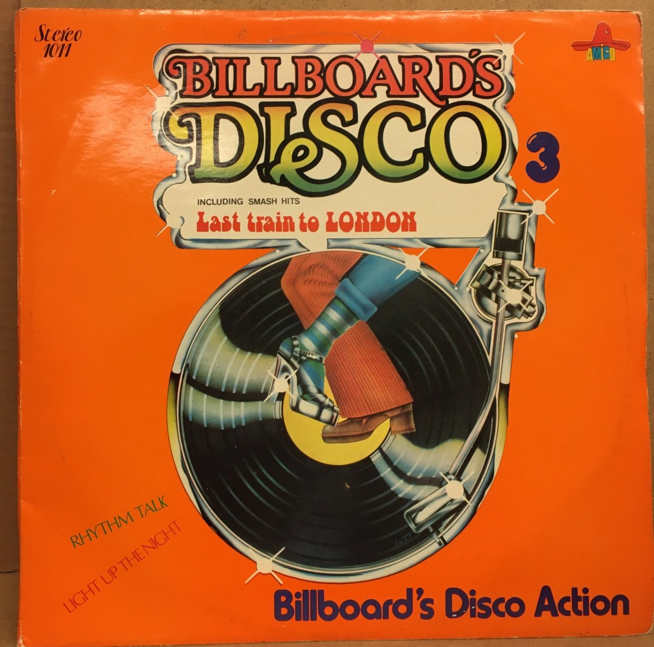 BILLBOARD'S DISCO ACTION 3 2.EL PLAK 80LER KARIŞIK