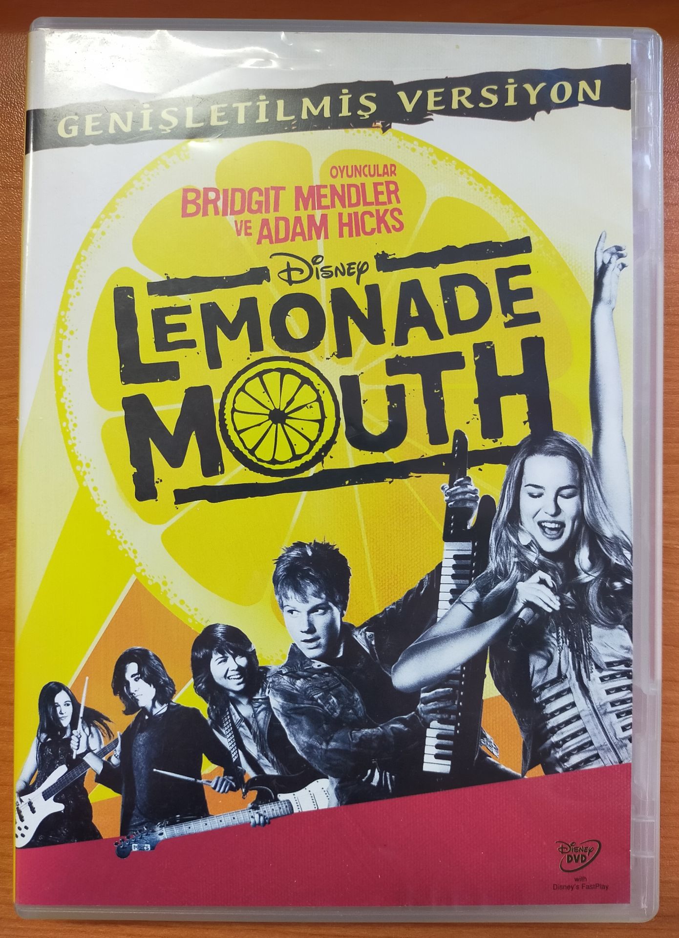 LEMONADE MOUTH - BRIDGIT MENDLER - ADAM HICKS - DISNEY FİLMİ - DVD 2.EL