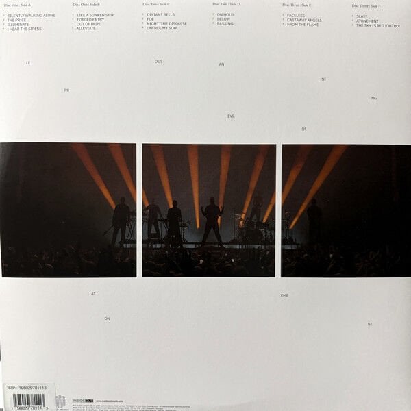 LEPROUS - AN EVENING OF ATONOMENT / LIVE (2025) - 3xLP 180GR DIFIR PLAK