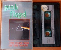 PINK FLOYD - THE DARK SIDE OF THE MOON FIRST PRESS CASSETTE MADE IN TURKEY ''USED'' PAPER LABEL