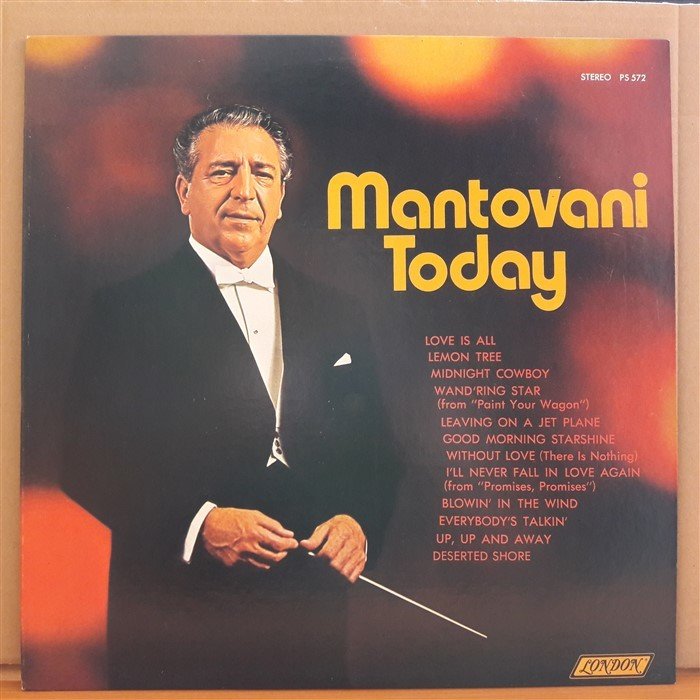 MANTOVANI - TODAY - LP 2.EL PLAK
