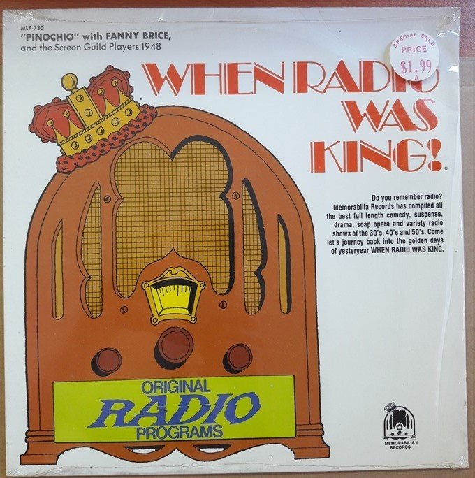 WHEN RADIO WAS KING - LP DÖNEM BASKISI SIFIR PLAK