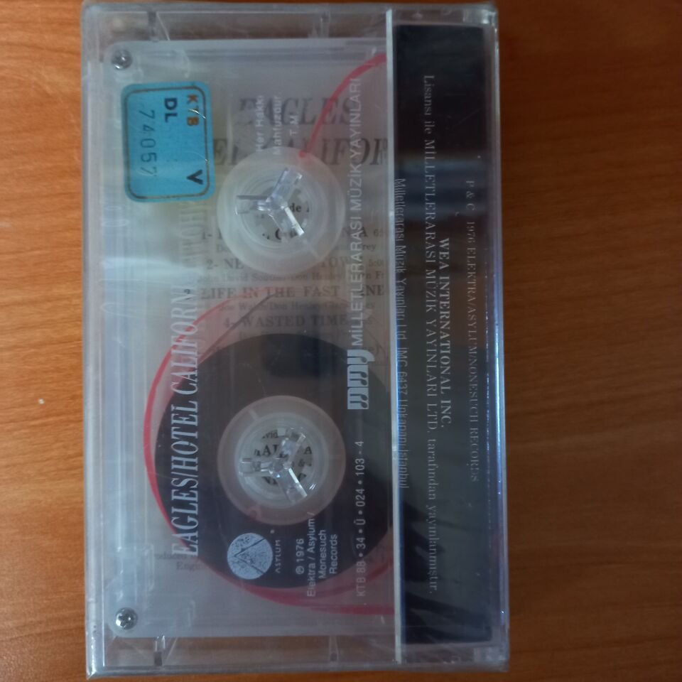 EAGLES - HOTEL CALIFORNIA (1988) - KASET SIFIR