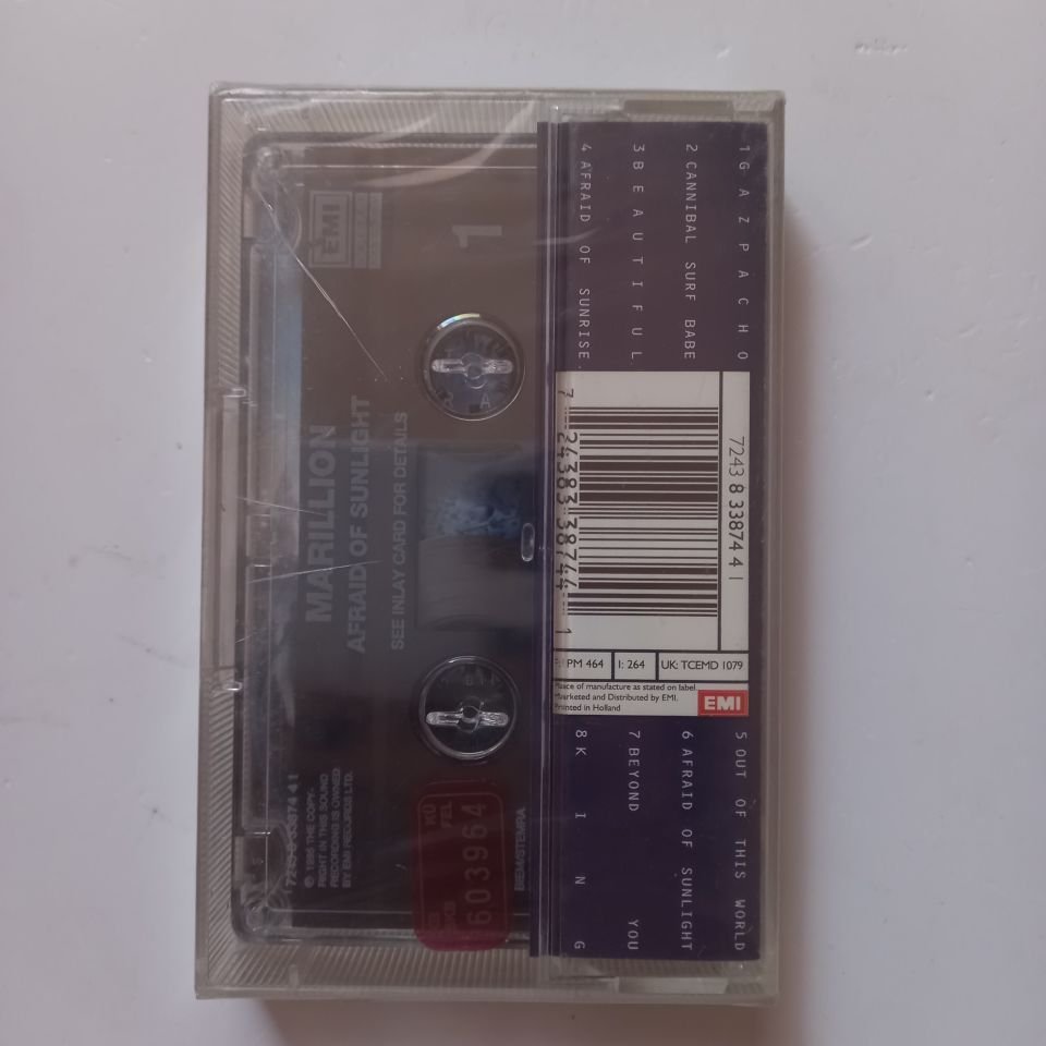 MARILLION - AFRAID OF SUNLIGHT (1995) - KASET SIFIR