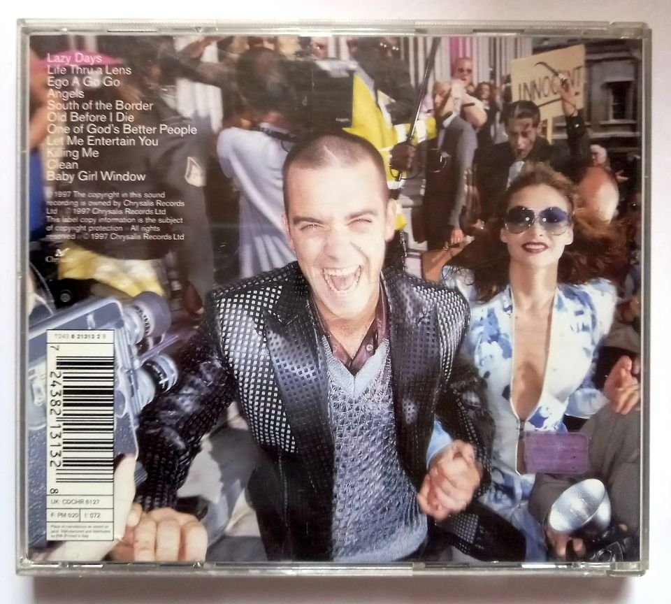 ROBBIE WILLIAMS – LIFE THRU A LENS (1997) - CD 2.EL
