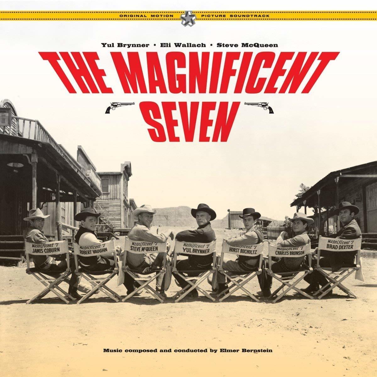 MAGNIFICENT SEVEN - SOUNDTRACK - SIFIR PLAK