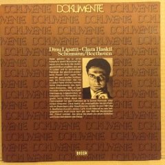 SCHUMANN / BEETHOVEN PIANO CONCERTO DINU LIPATTI CLARA HASKIL 2.EL PLAK