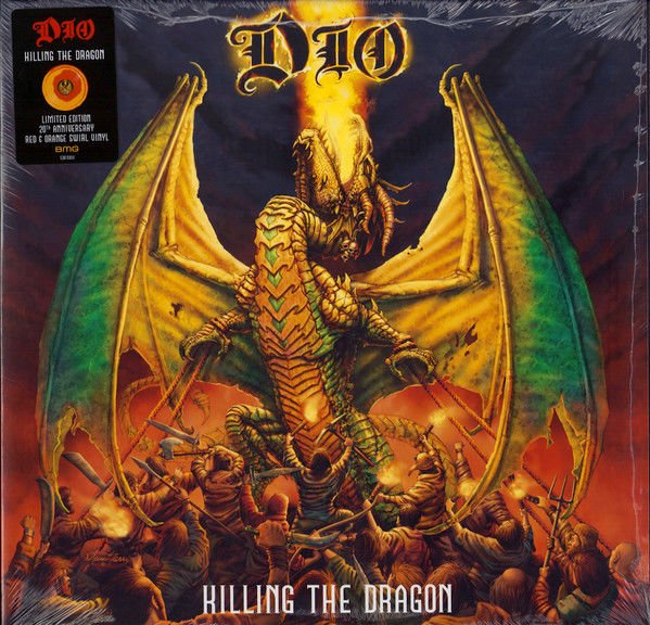 DIO - KILLING THE DRAGON (2002) - LP LIMITED EDITION 20TH ANNIVERSARY 2023 COLORED SIFIR PLAK