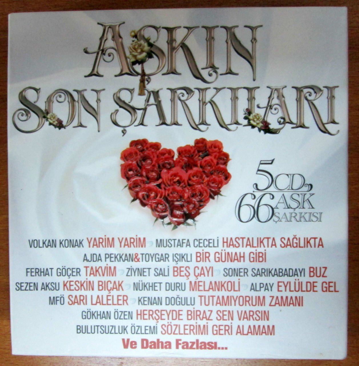 AŞKIN SON ŞARKILARI - 5CD KUTU 2.EL