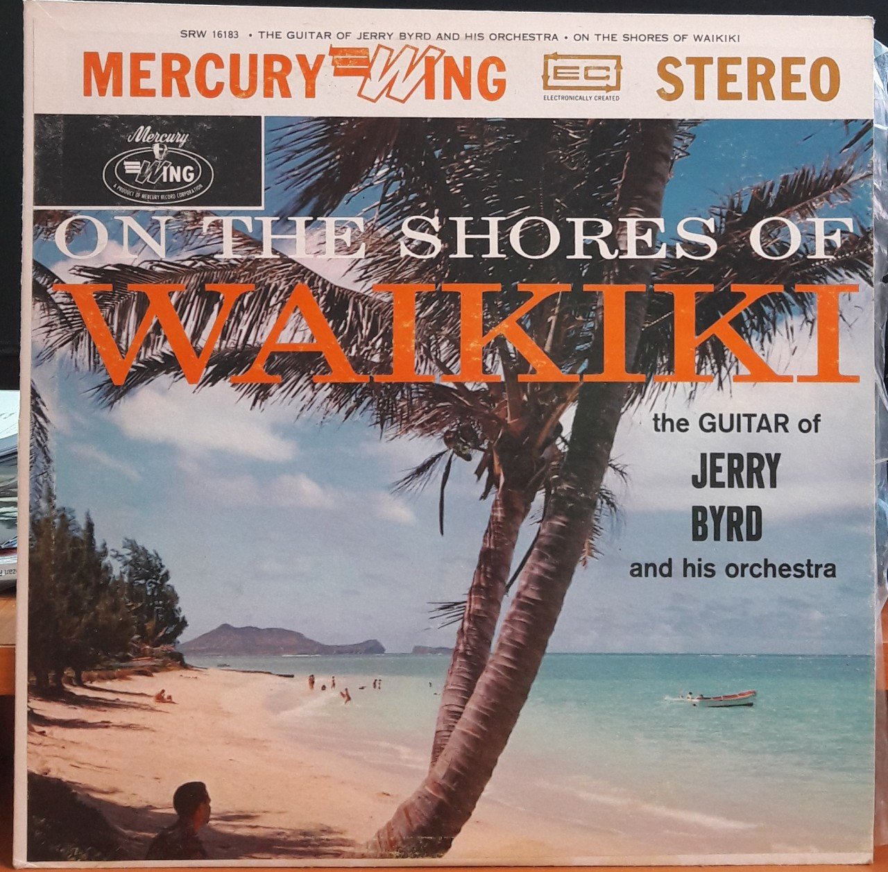 ON THE SHORES OF WAIKIKI - JERRY BYRD - PLAK 2.EL
