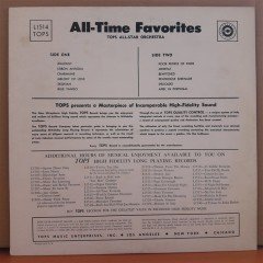 ALL-TIME FAVORITES - TOPS ALL-STAR ORCHESTRA - LP 2.EL PLAK