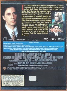 CITY HALL - AL PACINO - JOHN CUSACK - SNAPCASE DVD 2.EL