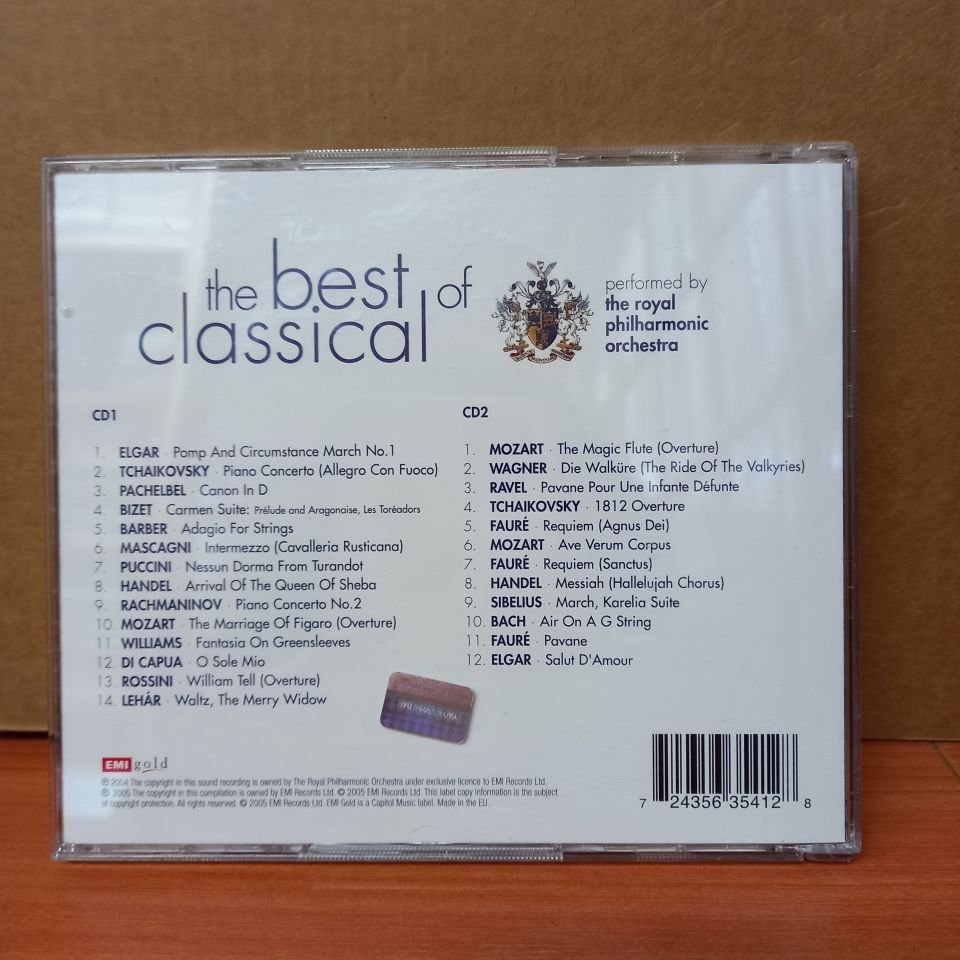 THE BEST OF CLASSICAL / THE ROYAL PHILHARMONIC ORCHESTRA (2005) - 2CD 2.EL