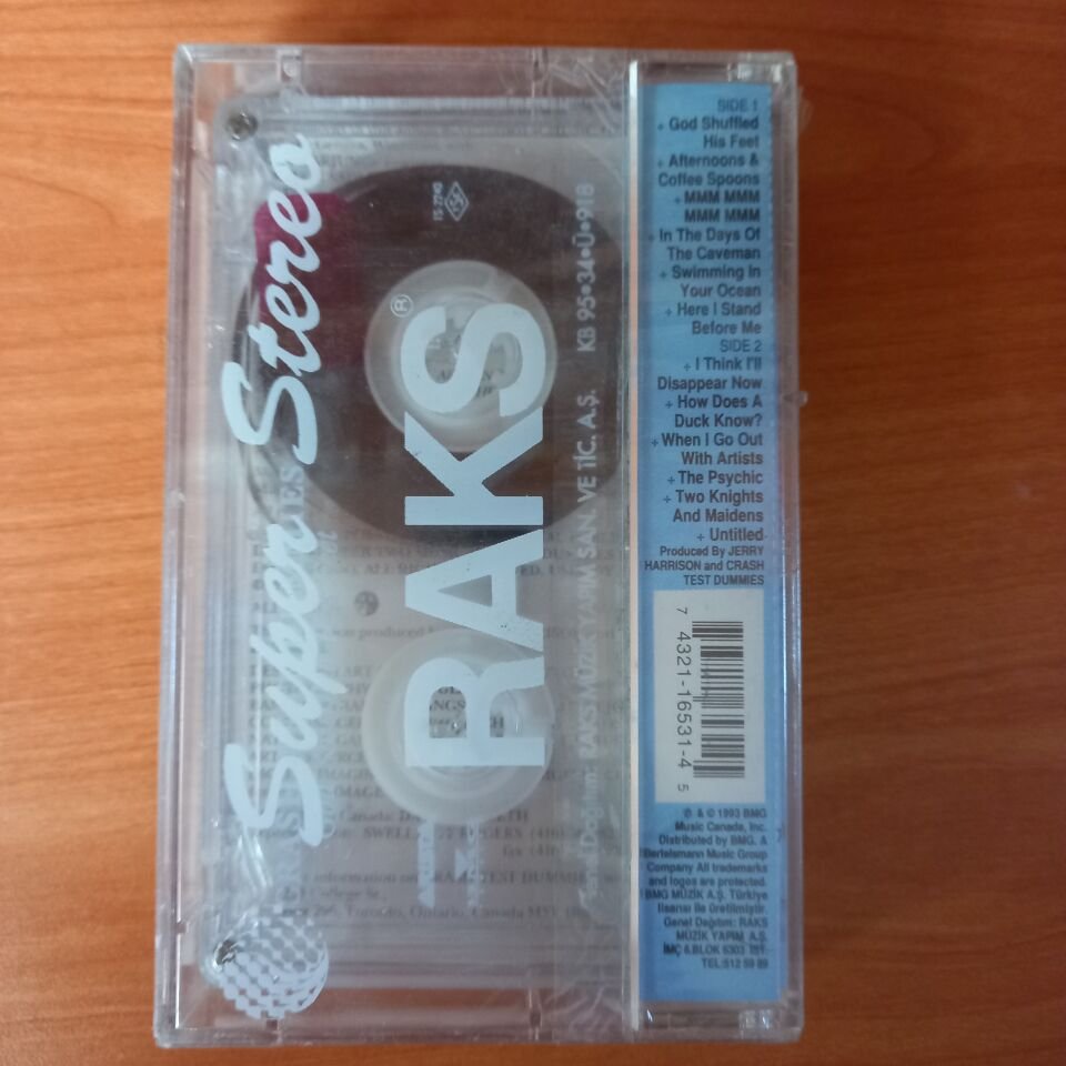 CRASH TEST DUMMIES - GOD SHUFFLED HIS FEET (1995) - KASET SIFIR