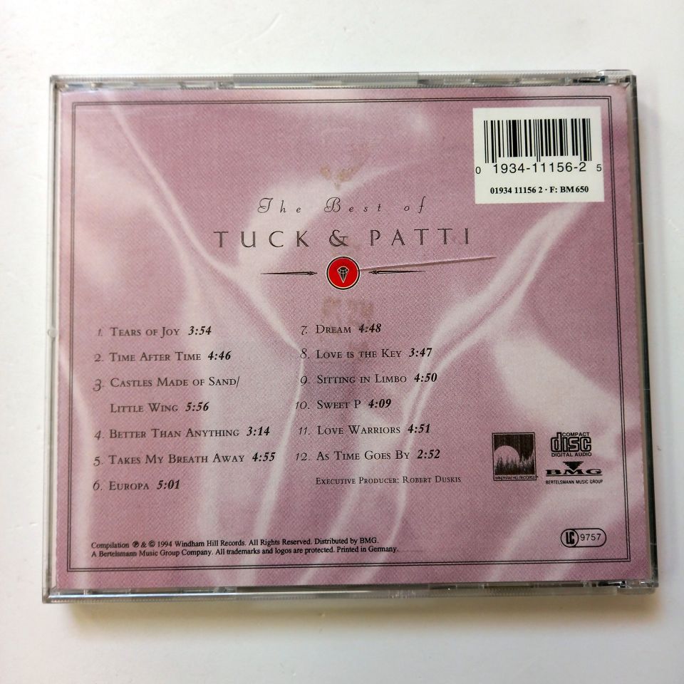 TUCK & PATTI – THE BEST OF (1994) - CD 2.EL