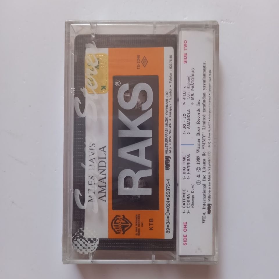 MILES DAVIS - AMANDLA (1989) - KASET SIFIR